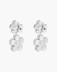 The Daisy Balloon Drop Earrings - Silver/Crystal | Marc Jacobs sale