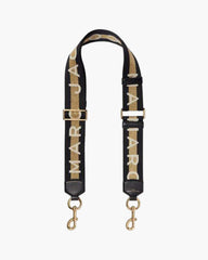 The Logo Webbing Strap - Gold Multi | Marc Jacobs online
