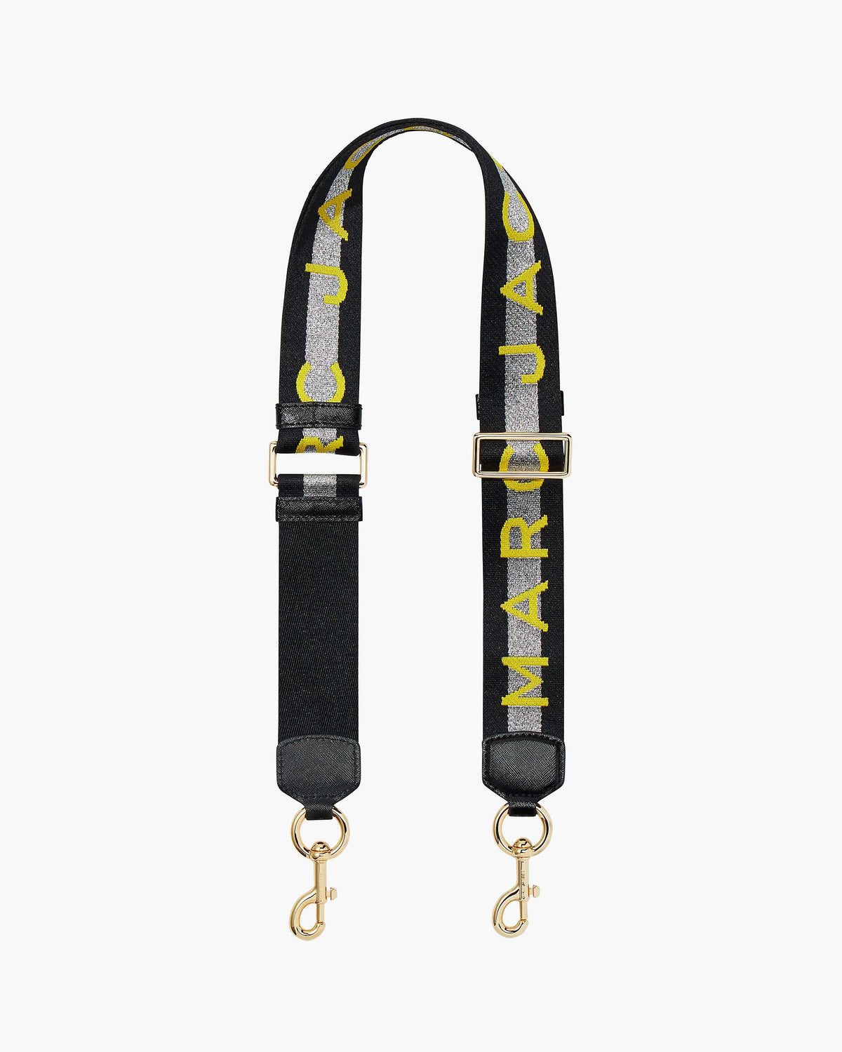 The Logo Webbing Strap - Silver Multi | Marc Jacobs online