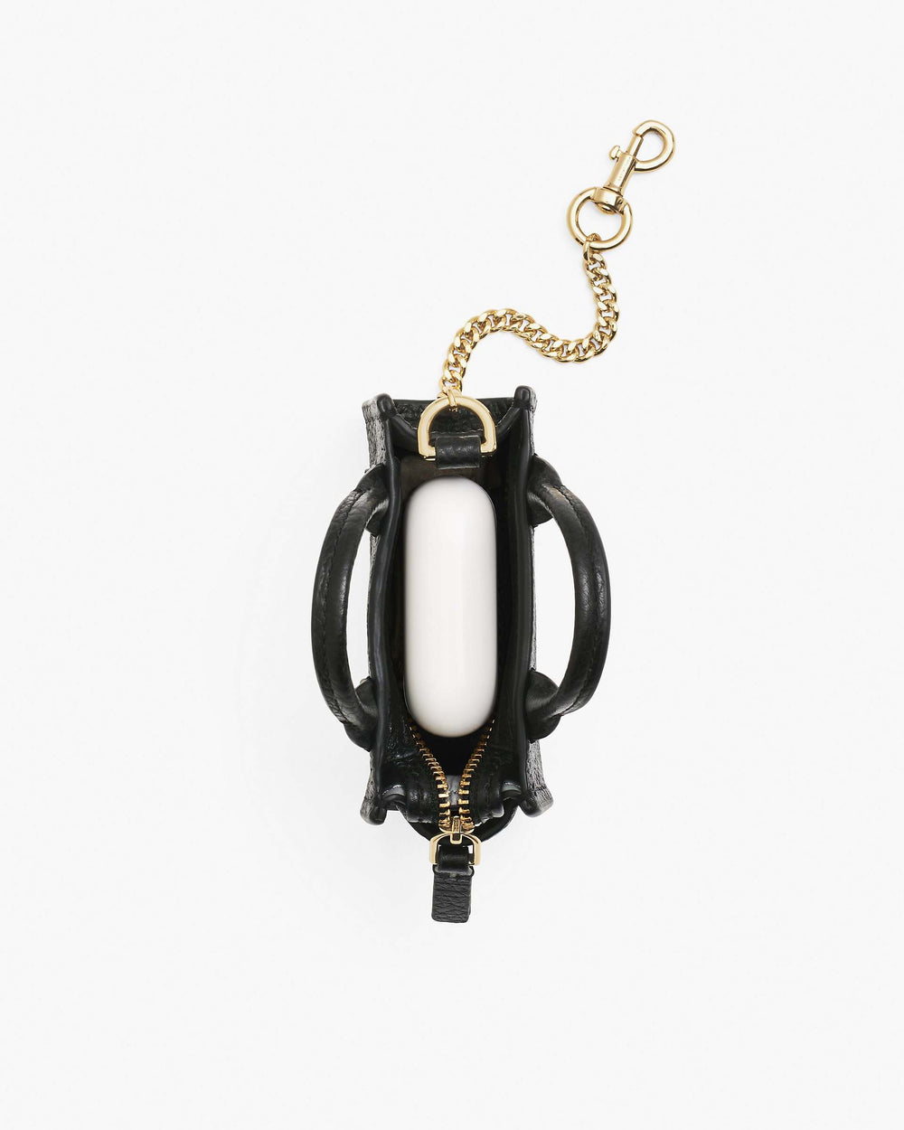 The Nano Tote Bag Charm - Cotton/Silver|Cotton/Silver | Marc Jacobs sale