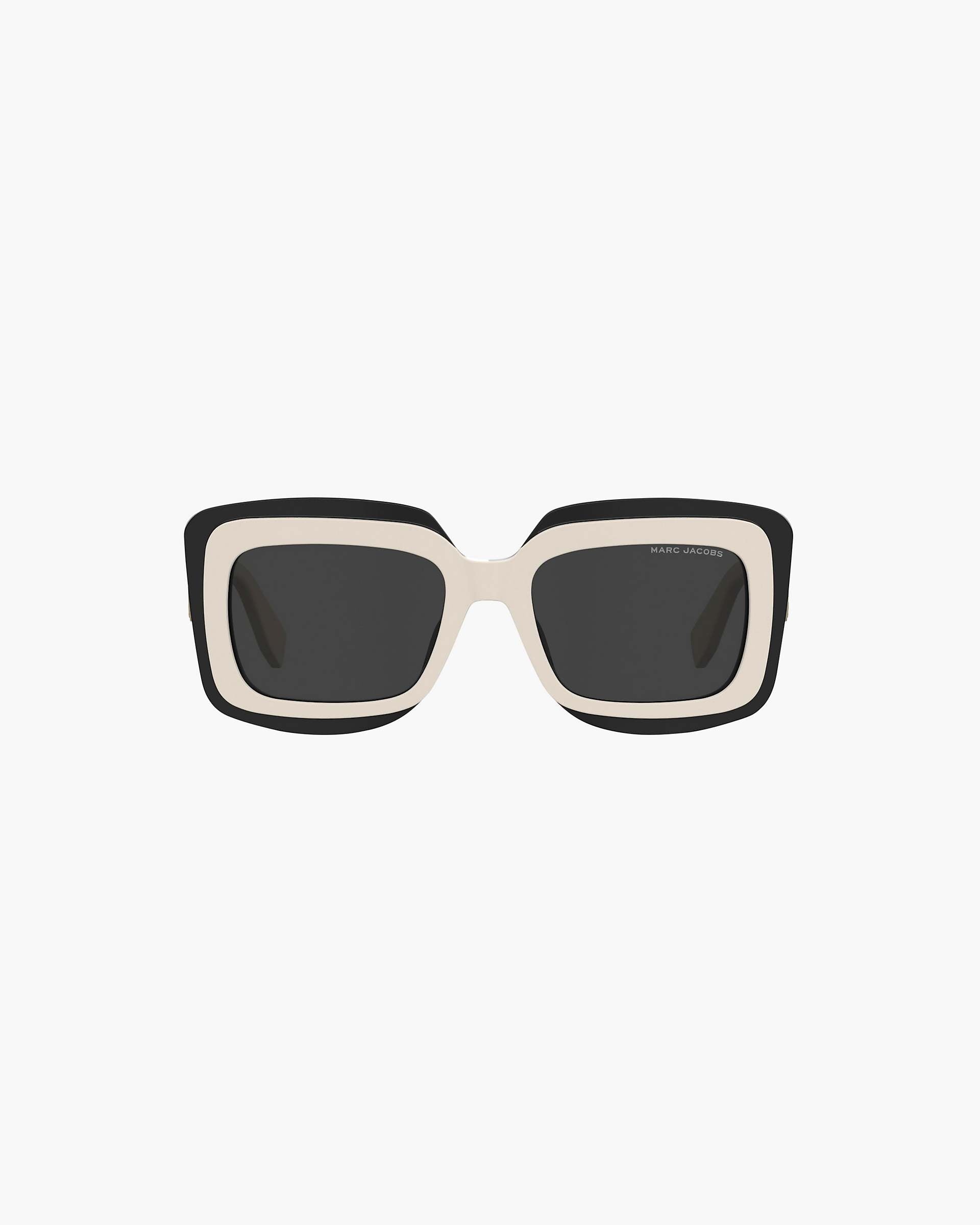 The Trompe Loeil Sunglasses - White/Black | Marc Jacobs for sale