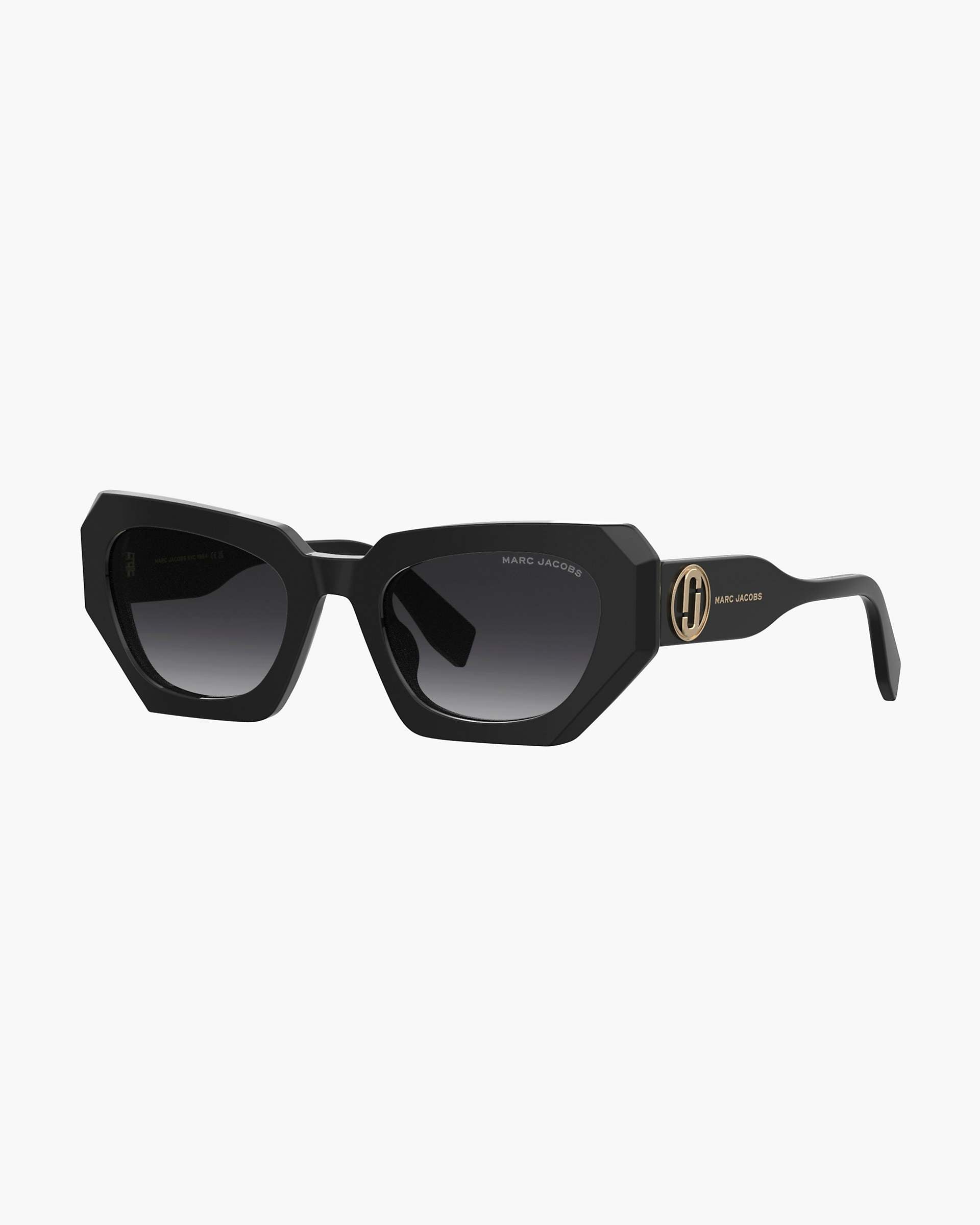 The J Marc Cat Eye Sunglasses - Black | Marc Jacobs on sale