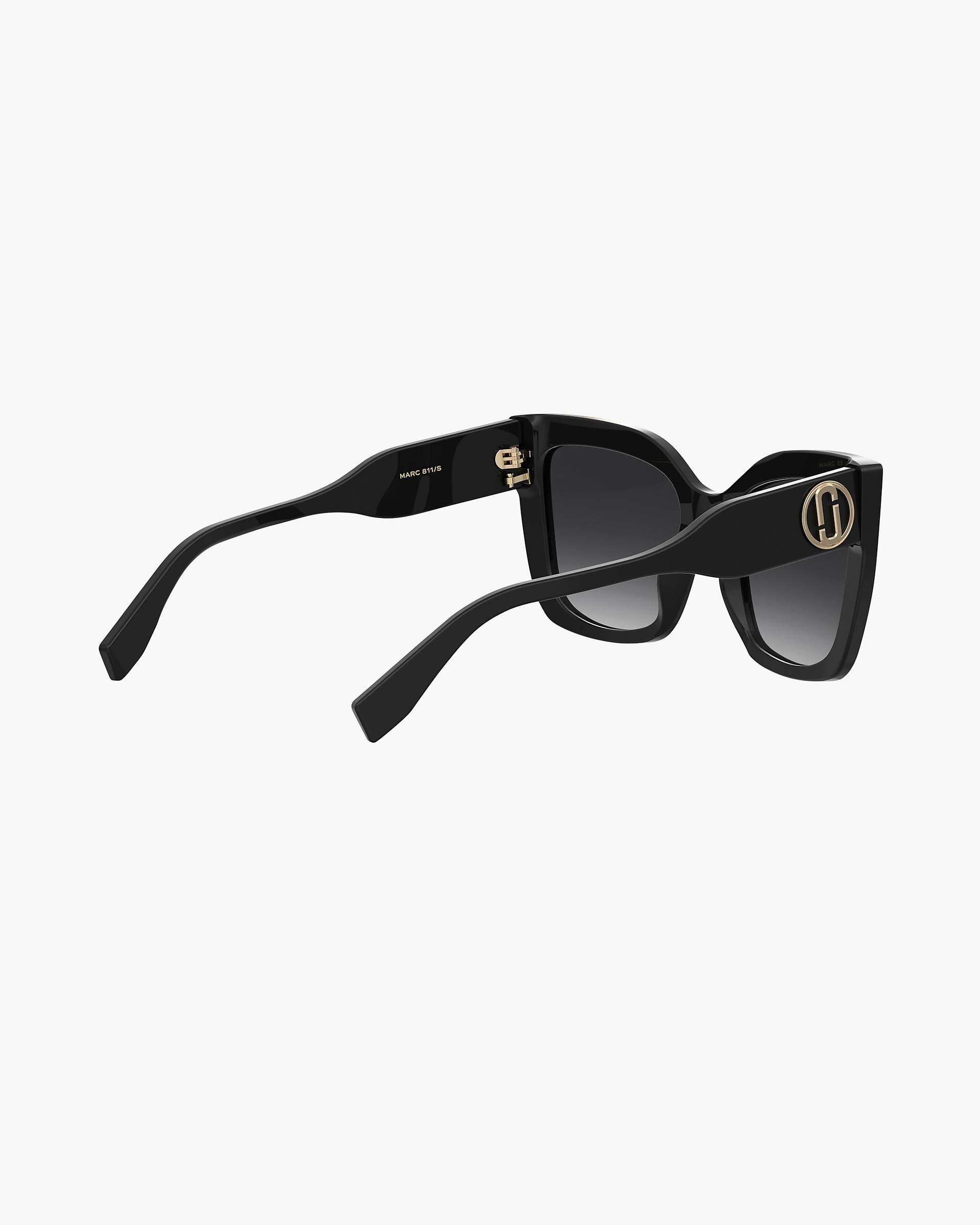 The J Marc Square Sunglasses - Black | Marc Jacobs online