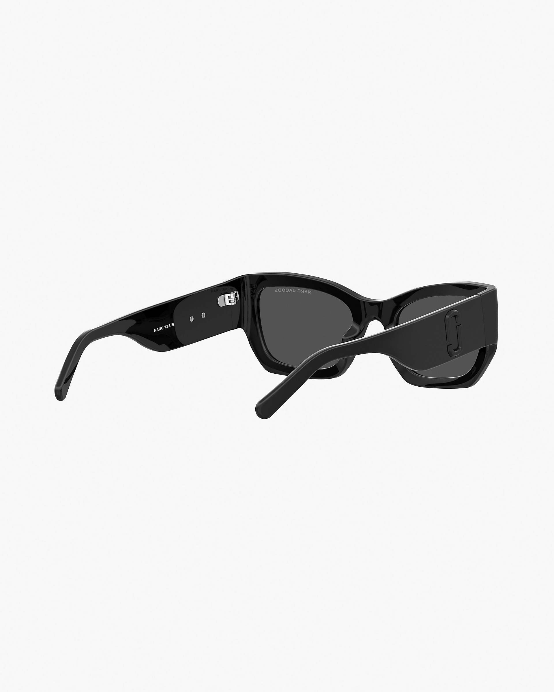 The J Marc Square Cat Eye Sunglasses - Black | Marc Jacobs on sale