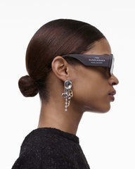 The Rectangle Sunglasses - Black | Marc Jacobs online