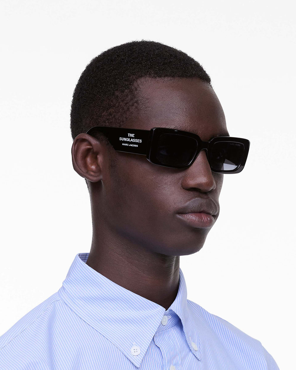 The Rectangle Sunglasses - Black | Marc Jacobs online