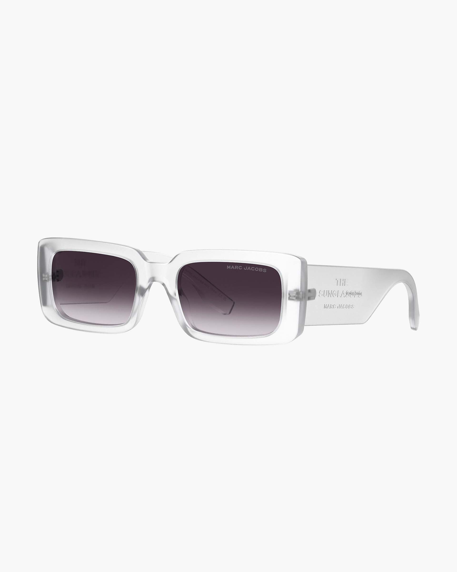 The Rectangle Sunglasses - Clear | Marc Jacobs discount