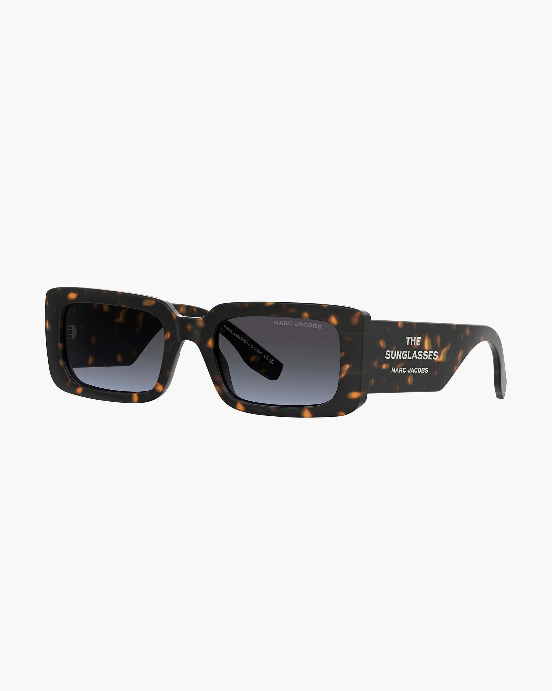 The Rectangle Sunglasses - Havana | Marc Jacobs online