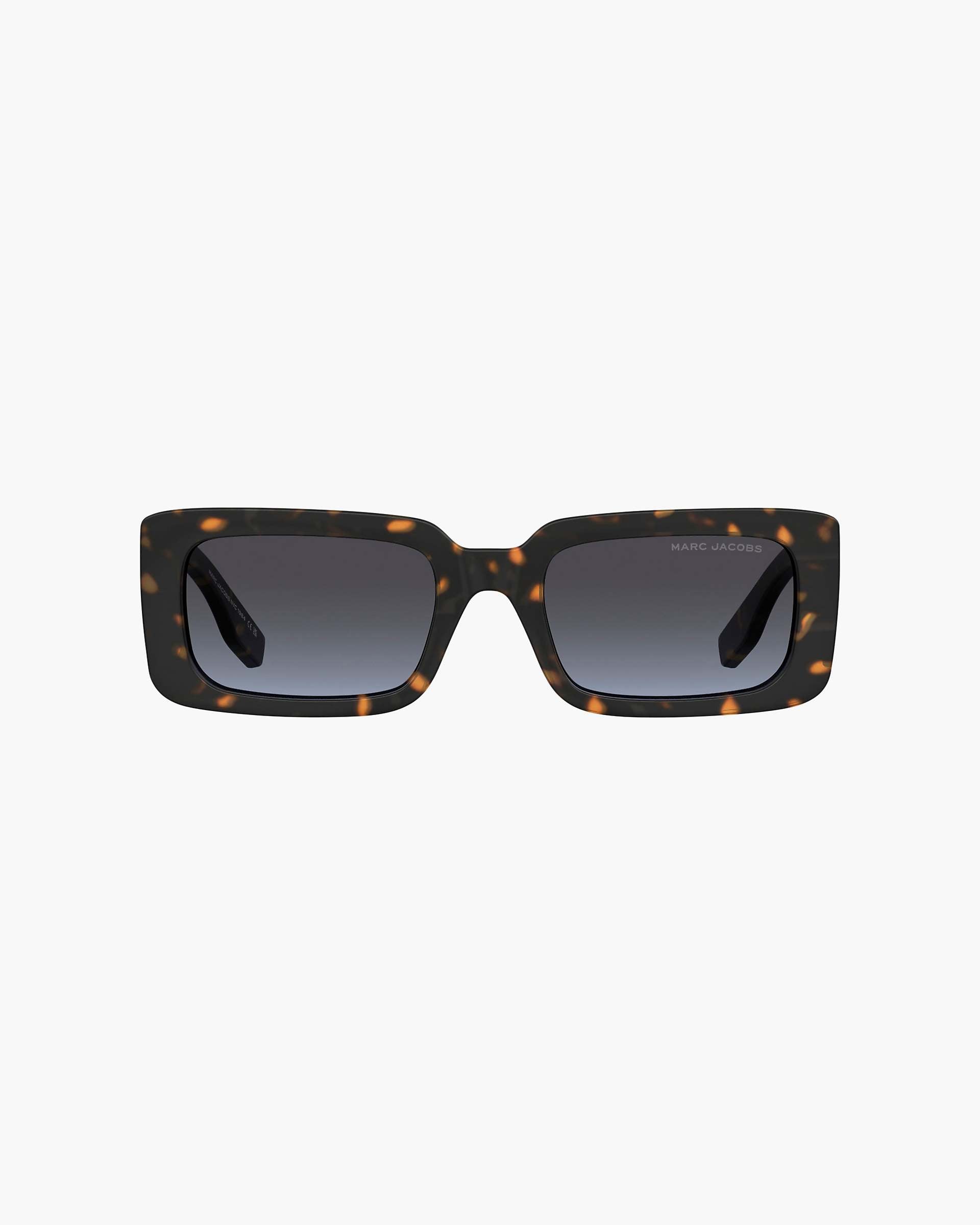 The Rectangle Sunglasses - Havana | Marc Jacobs online