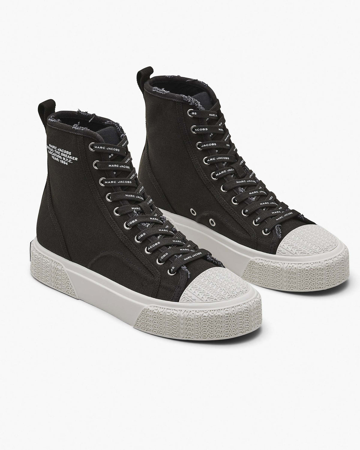 The High Top Sneaker - Black|Black | Marc Jacobs sale