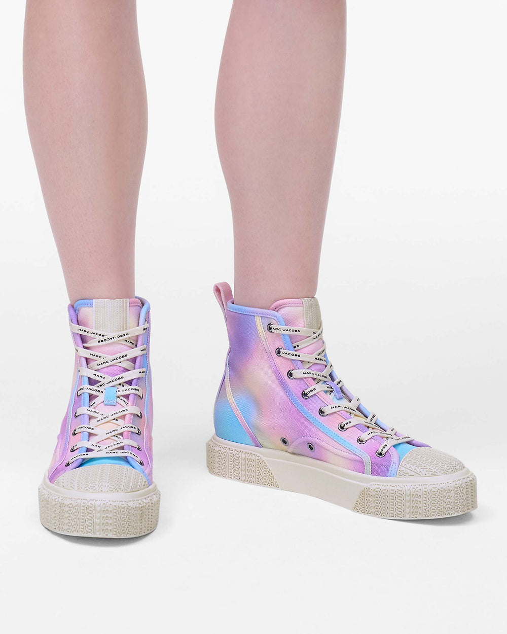 The Airbrush Canvas Sneaker - Blue Multi | Marc Jacobs for sale