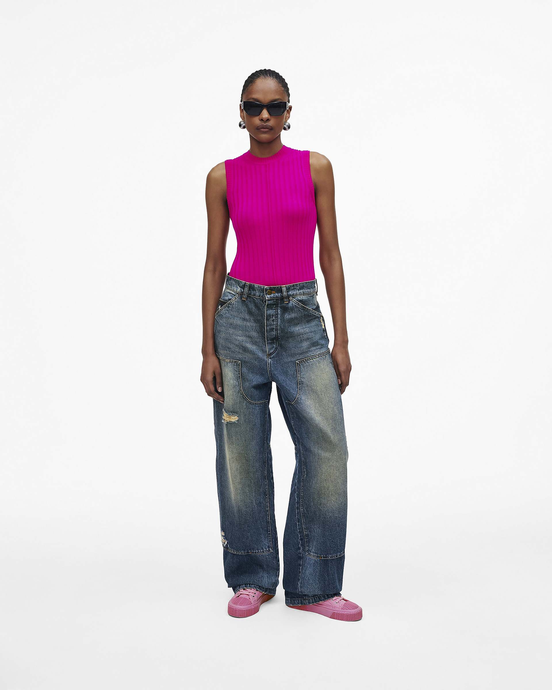 The High Top Sneaker - Petal Pink|Petal Pink | Marc Jacobs on sale