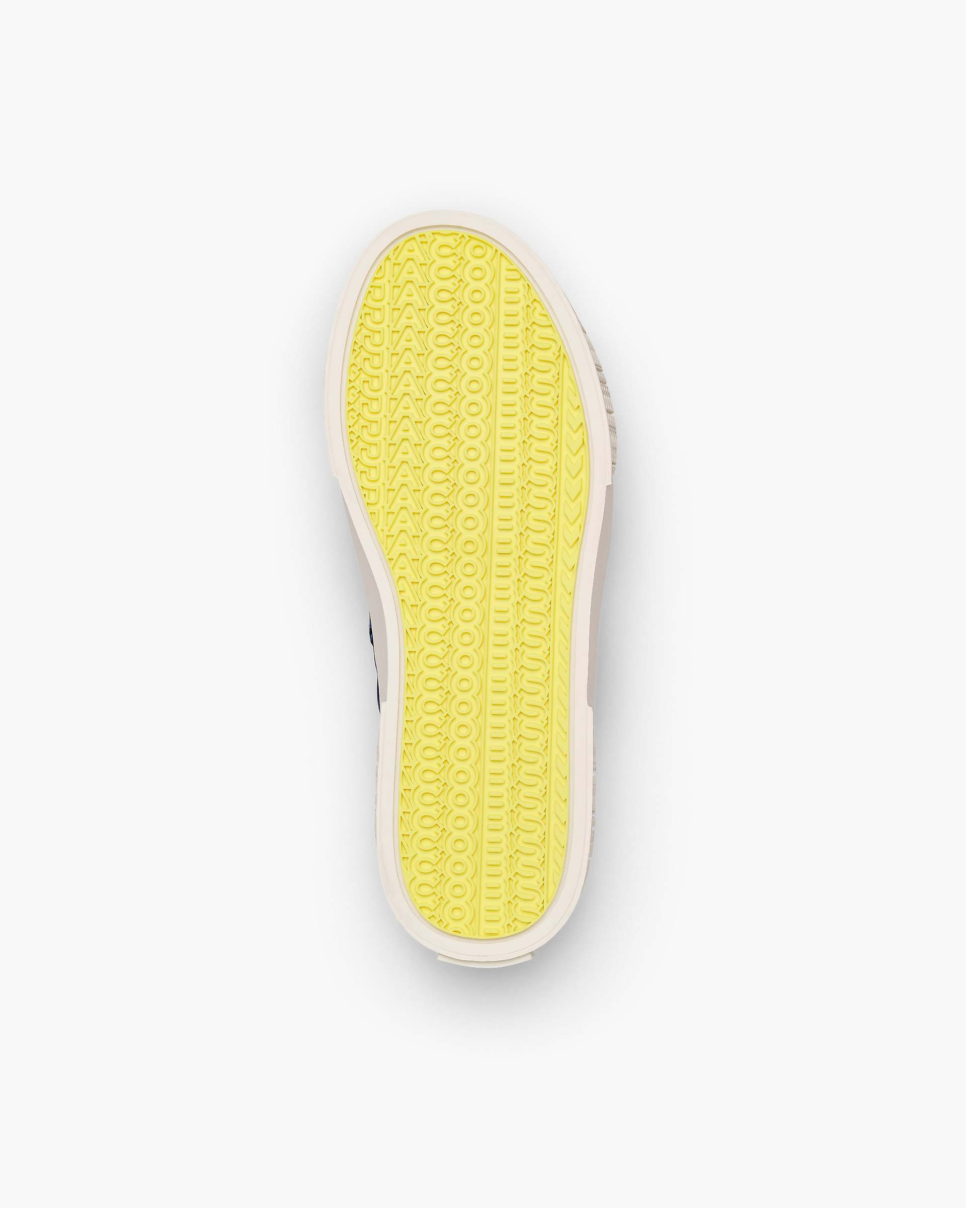 The Puffy Daisy Denim Sneaker Mule - Medium Wash Indigo | Marc Jacobs online