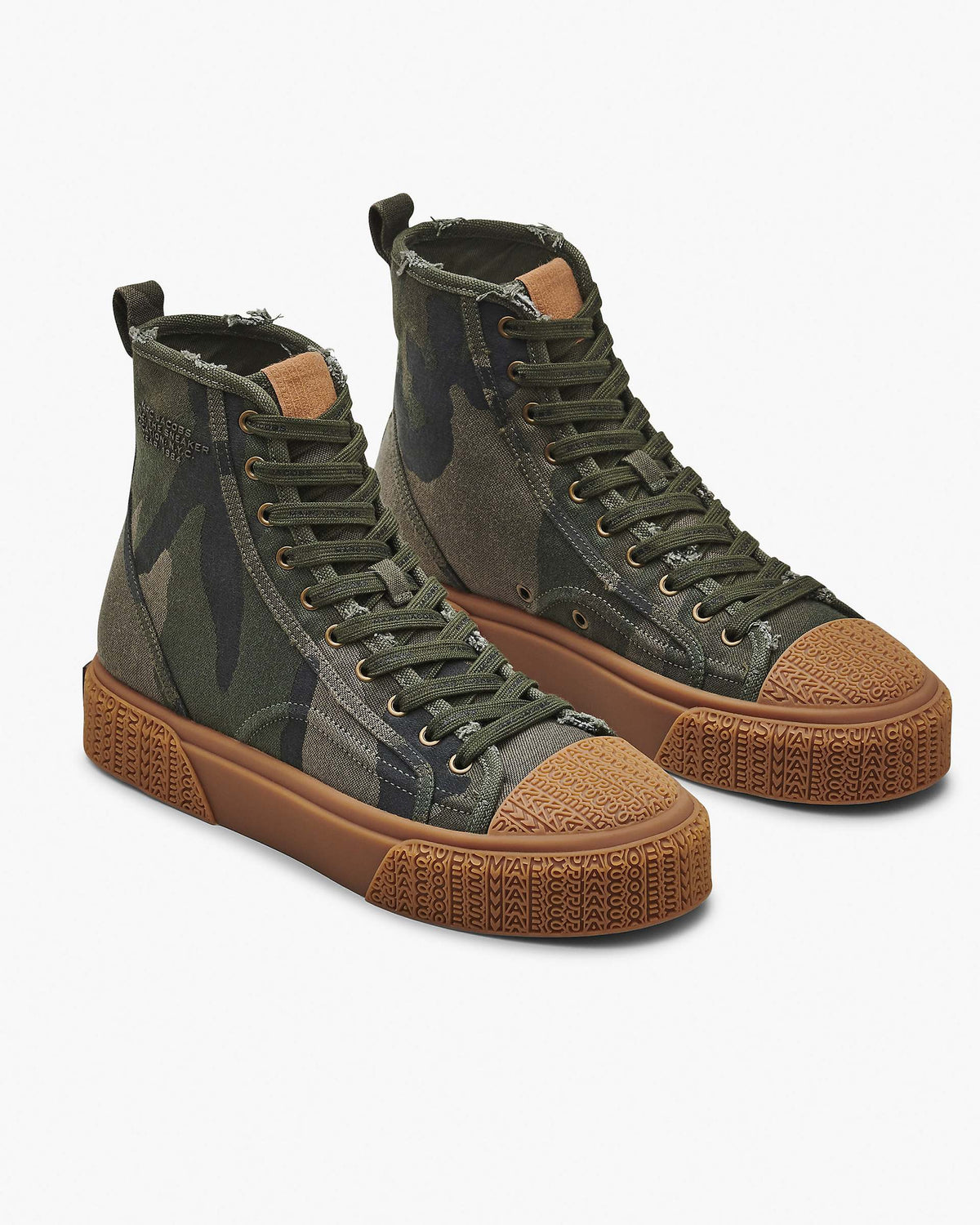 The Camo Jacquard High Top Sneaker - Camo Multi | Marc Jacobs on sale