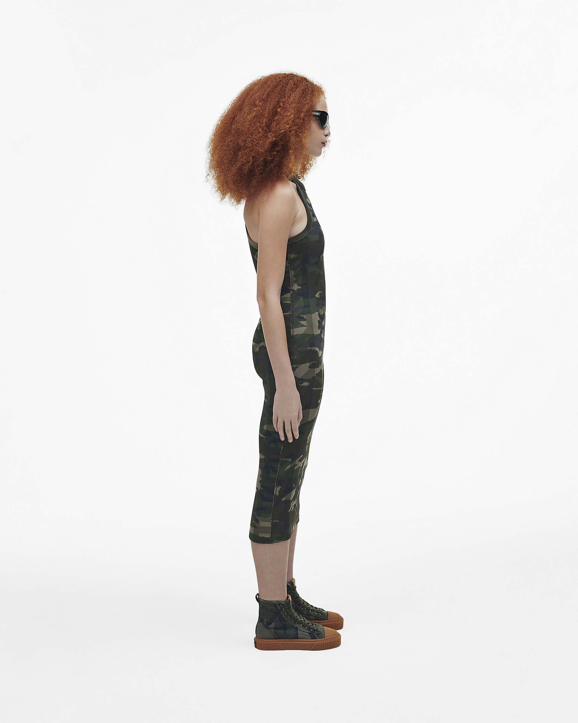 The Camo Jacquard High Top Sneaker - Camo Multi | Marc Jacobs on sale