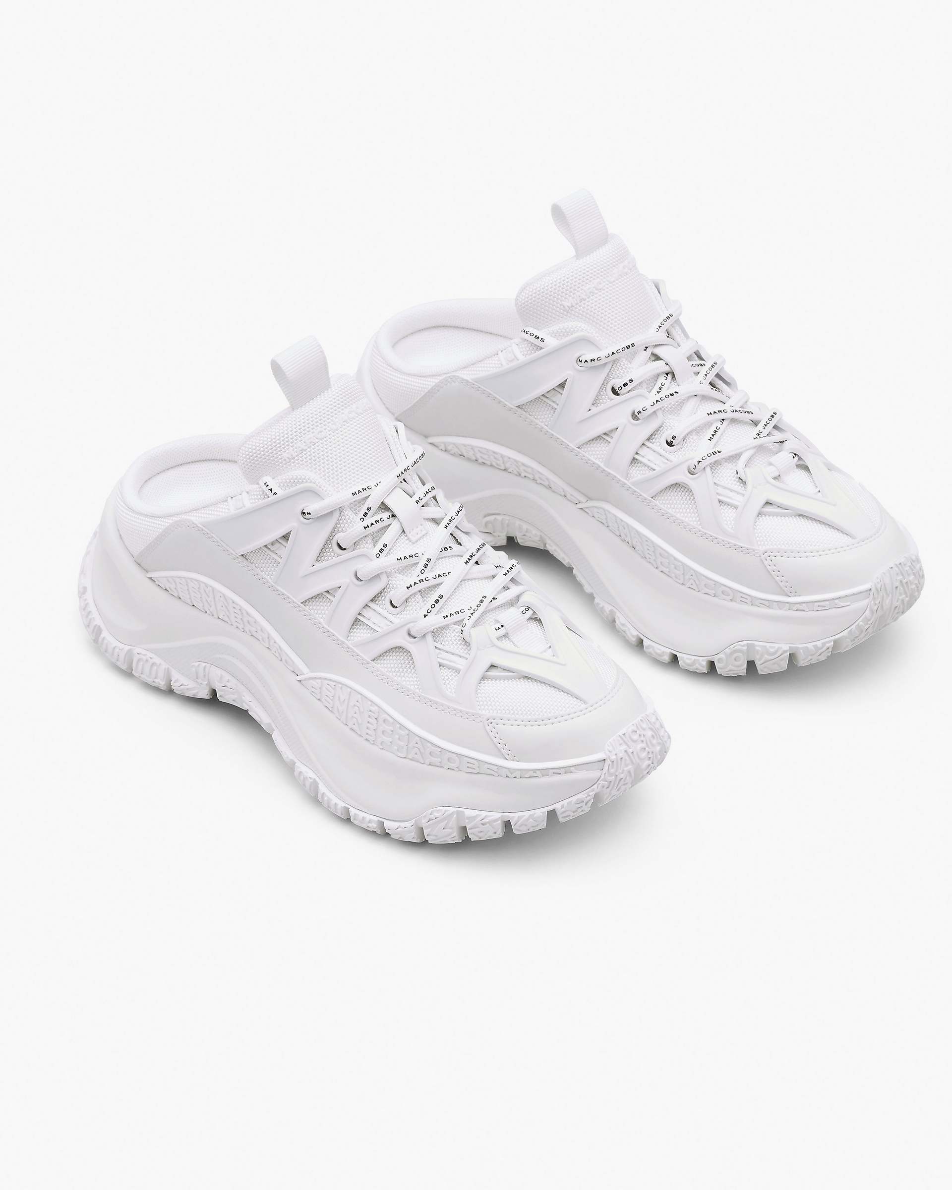 The Lazy Hiker Mule - Cotton White | Marc Jacobs online