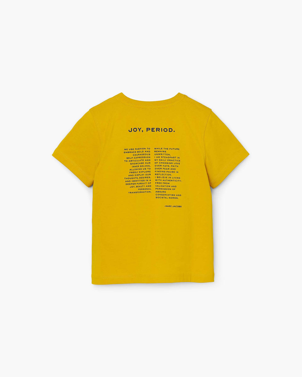 Joy. Slim Tee - Joy Yellow | Marc Jacobs online