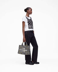 Trompe L'Oeil Eyelet Slim Tee - White Multi | Marc Jacobs sale