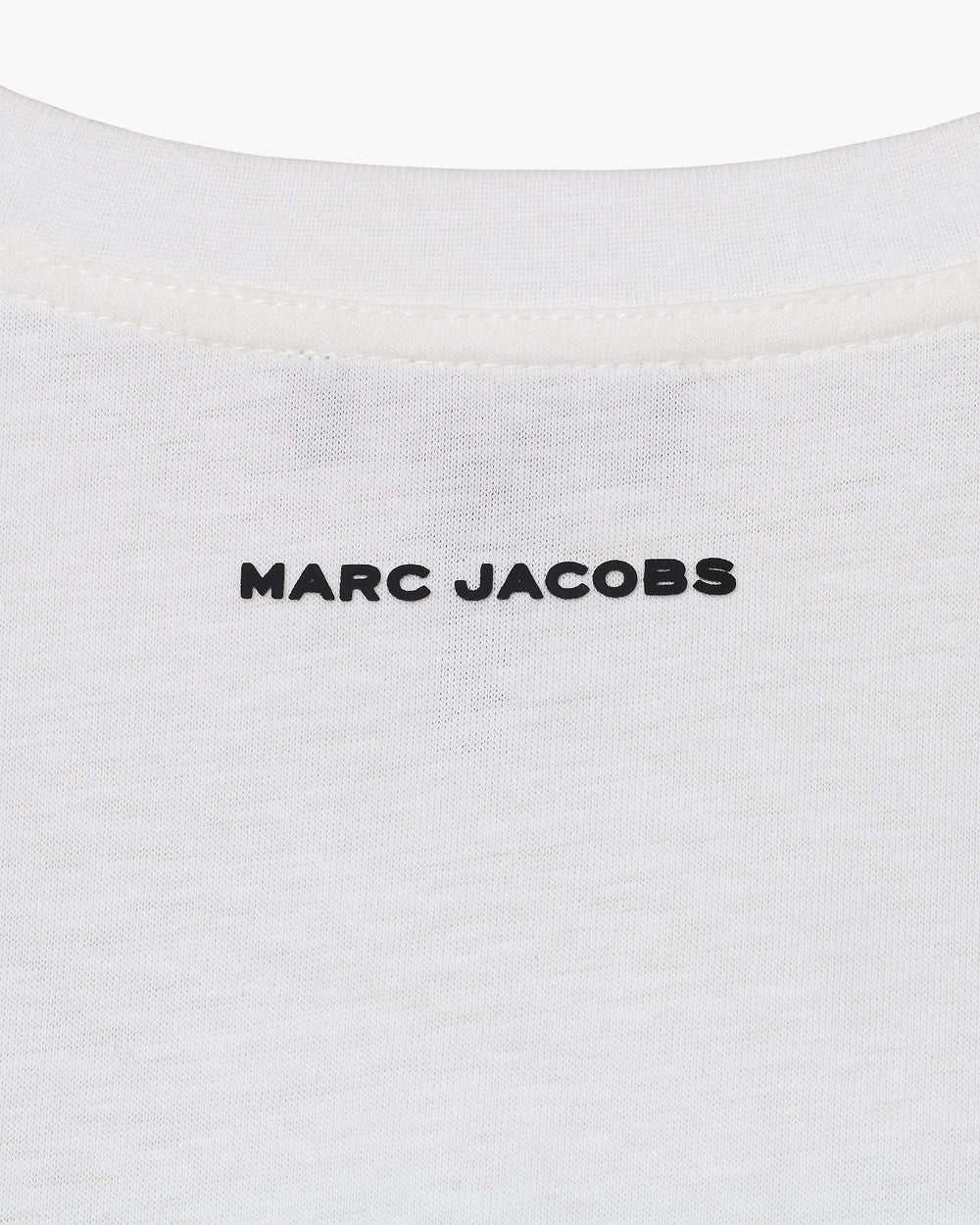 Trompe L'Oeil Eyelet Slim Tee - White Multi | Marc Jacobs sale