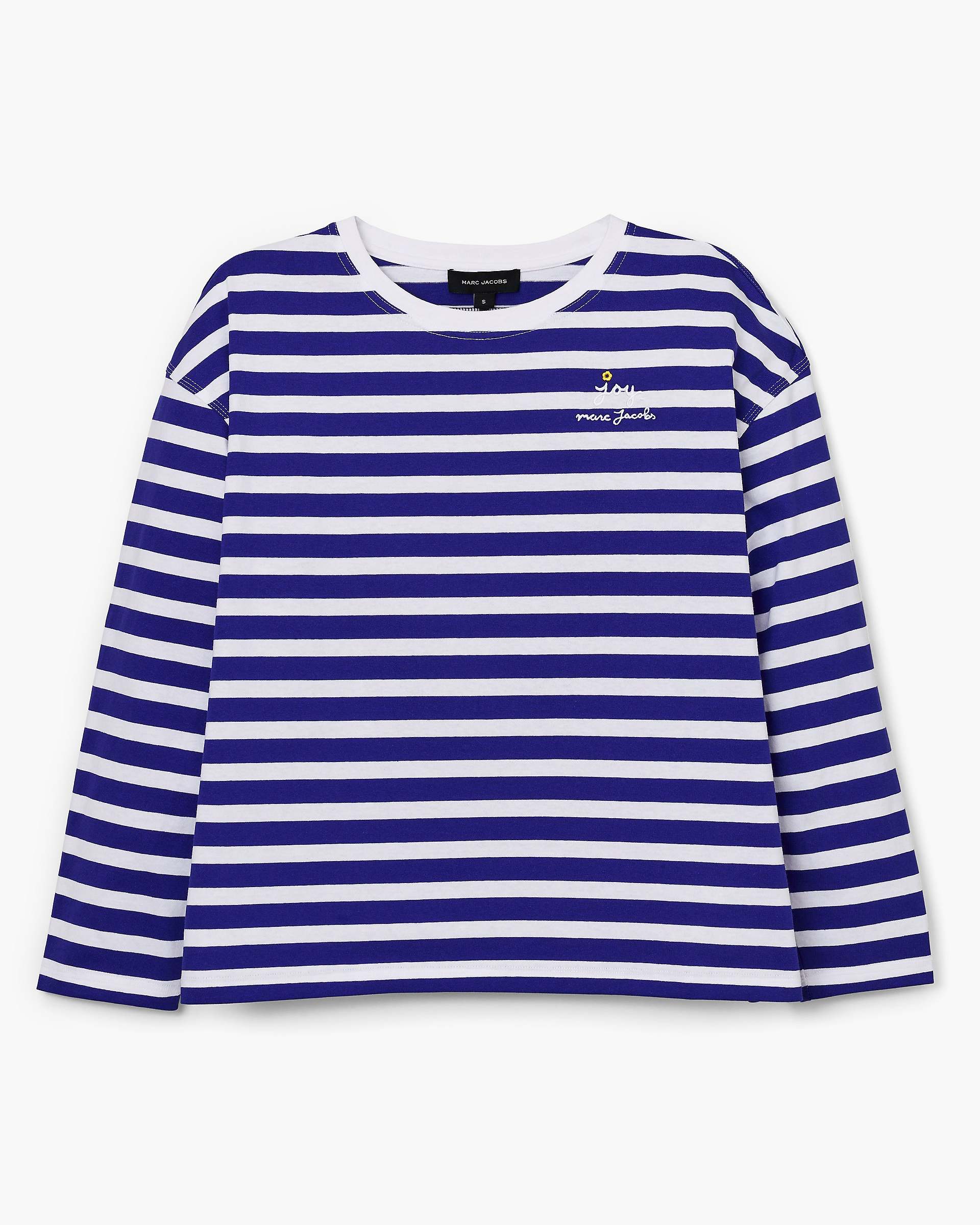 Daisy Striped Longsleeve - Pansy/White | Marc Jacobs on sale
