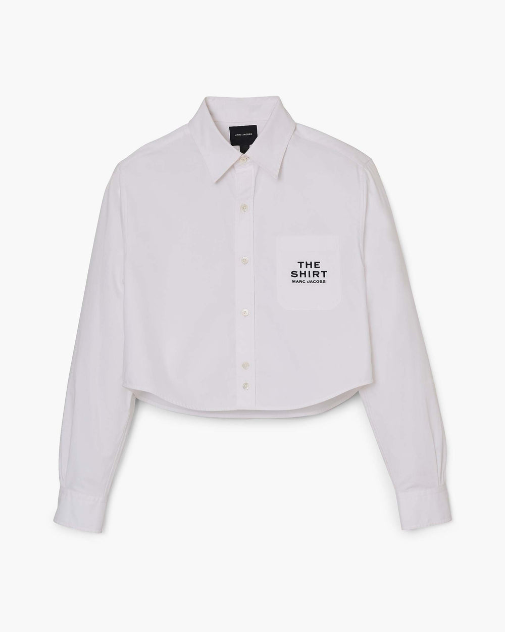 The Cropped Femme Shirt - White | Marc Jacobs online