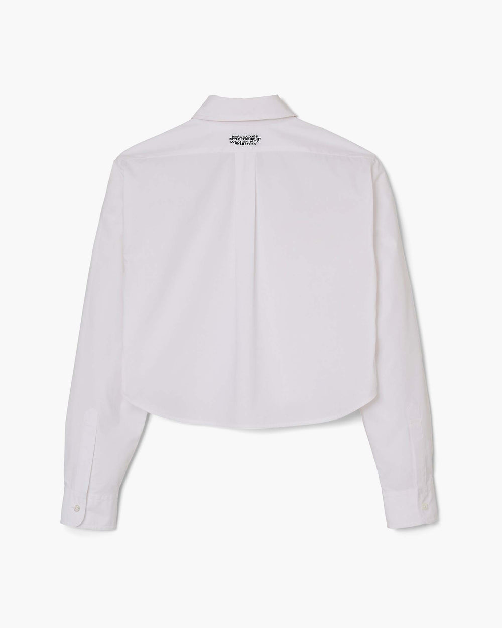 The Cropped Femme Shirt - White | Marc Jacobs online