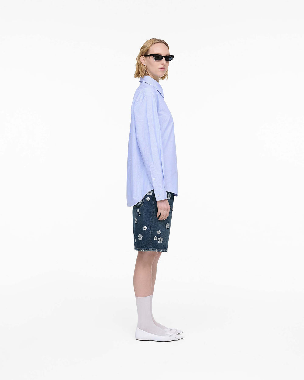 The Striped Shirt - Sky Blue | Marc Jacobs sale