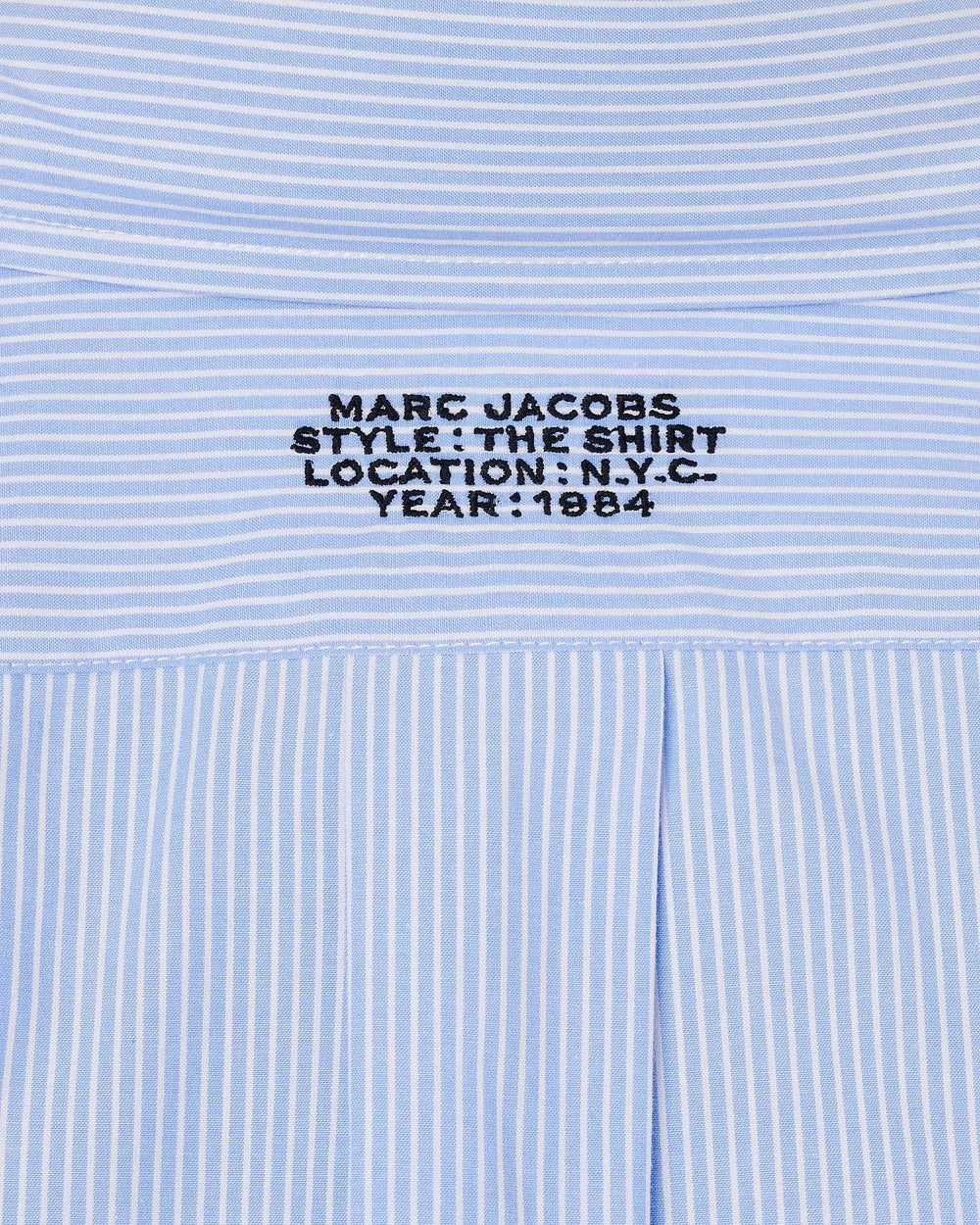 The Striped Shirt - Sky Blue | Marc Jacobs sale