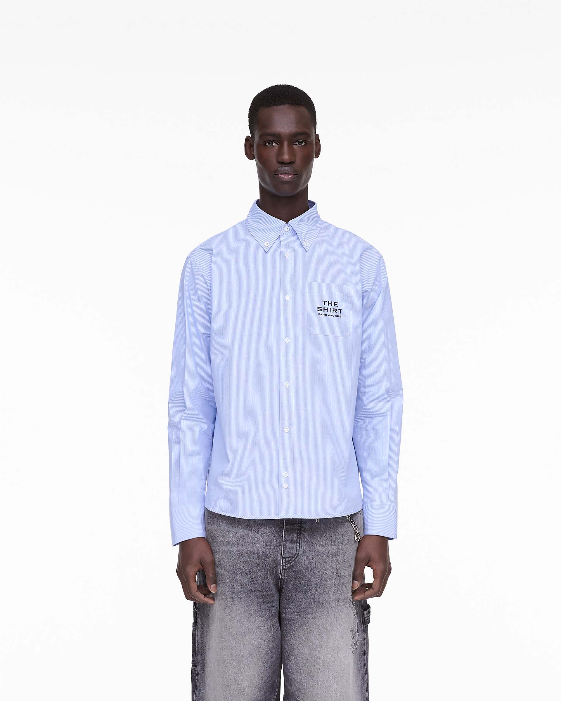 The Striped Shirt - Sky Blue | Marc Jacobs sale