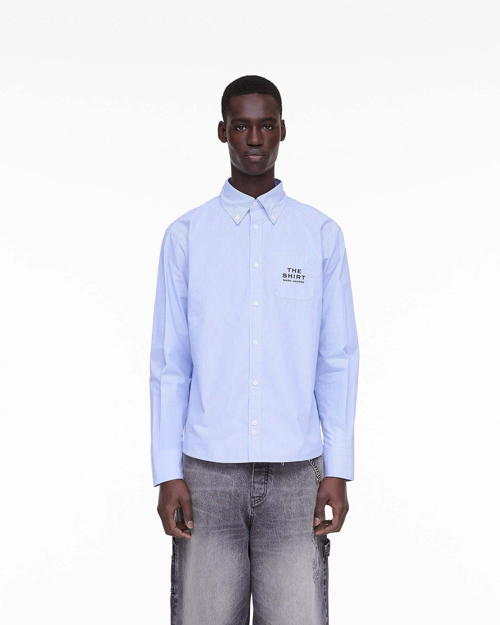 The Striped Shirt - Sky Blue | Marc Jacobs sale
