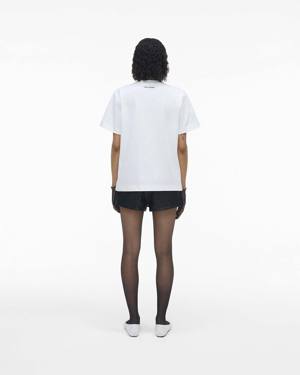 The Stripe Box Tee - White | Marc Jacobs for sale
