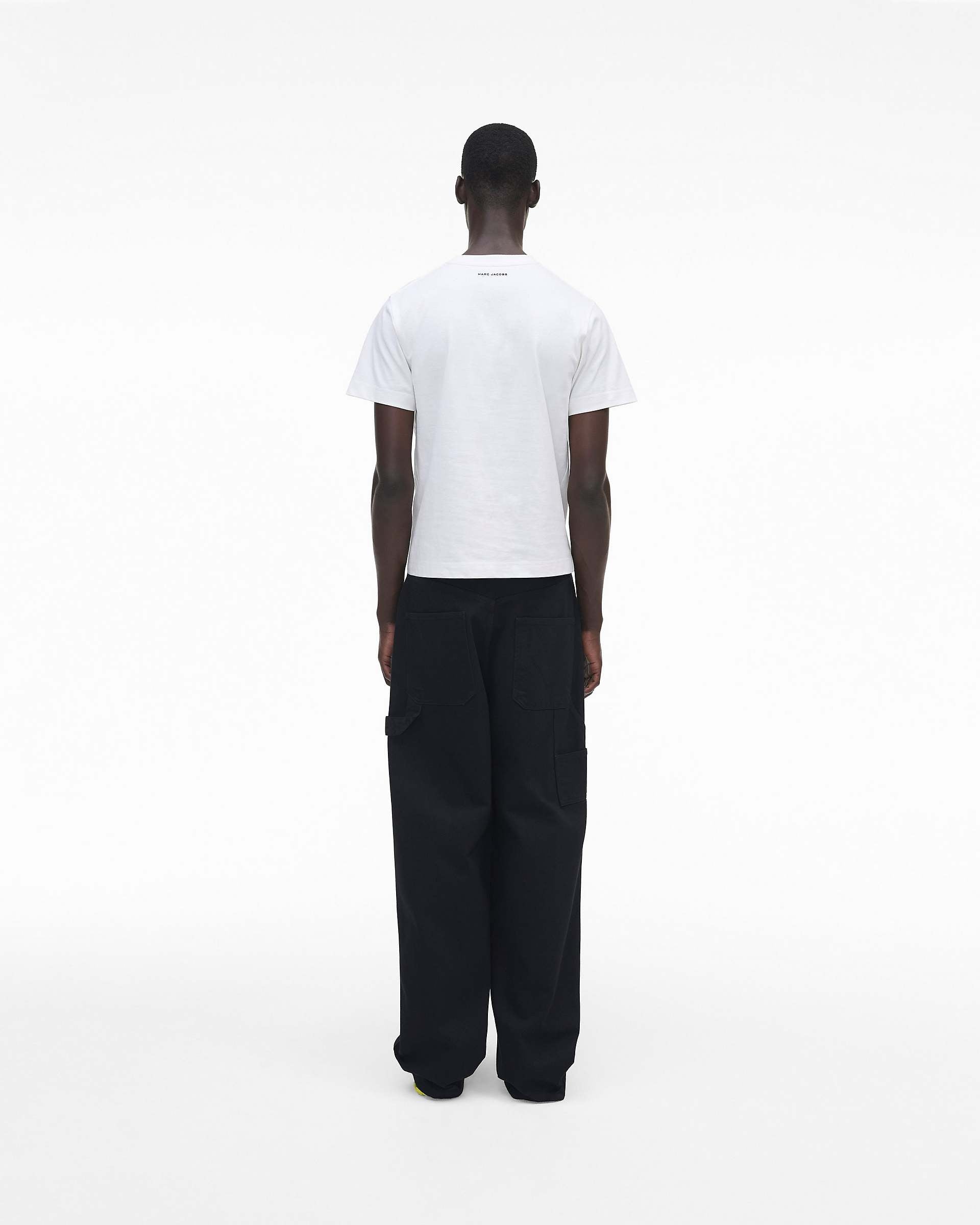 The Stripe Box Tee - White | Marc Jacobs for sale