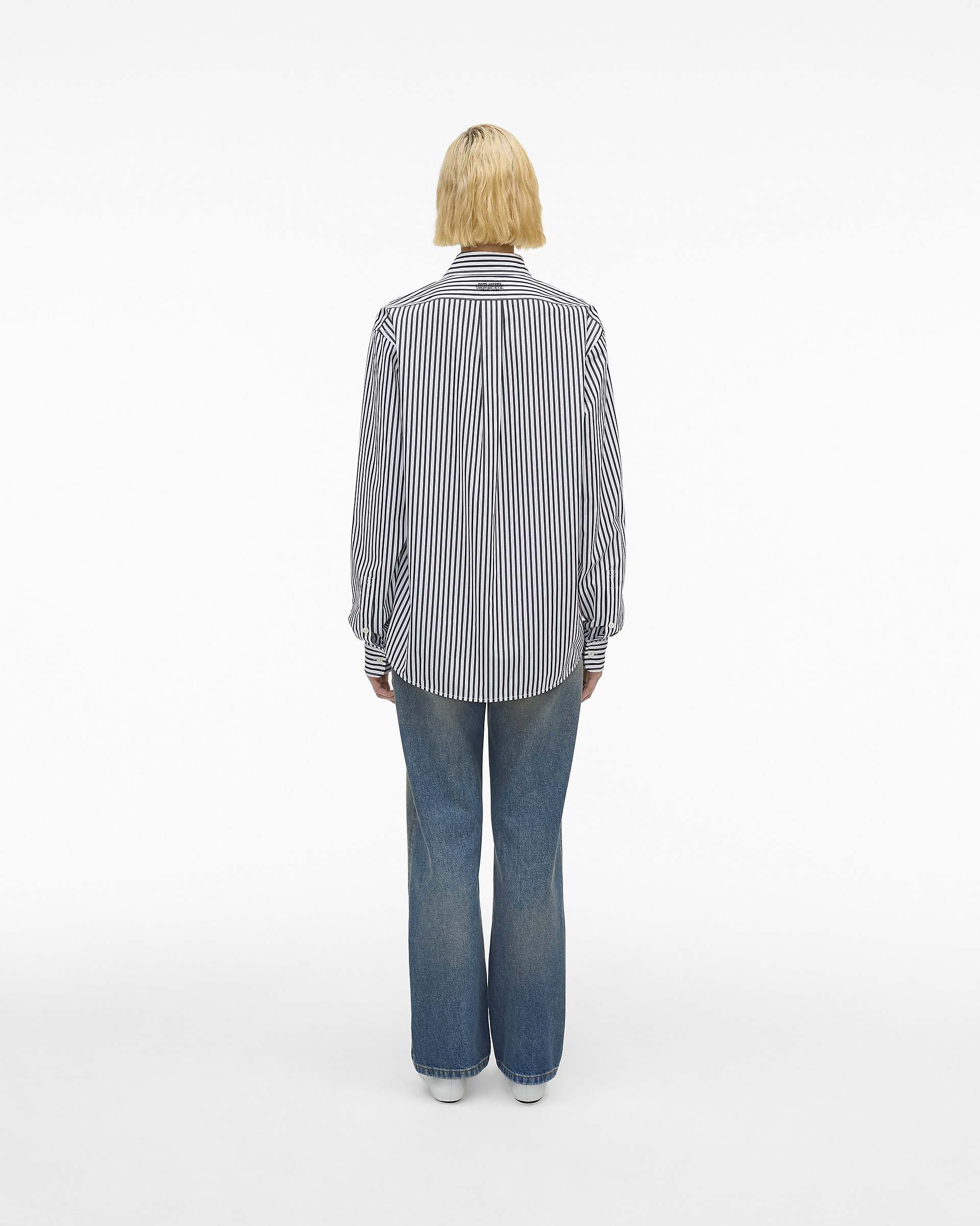 The Striped Shirt - Black/White | Marc Jacobs online