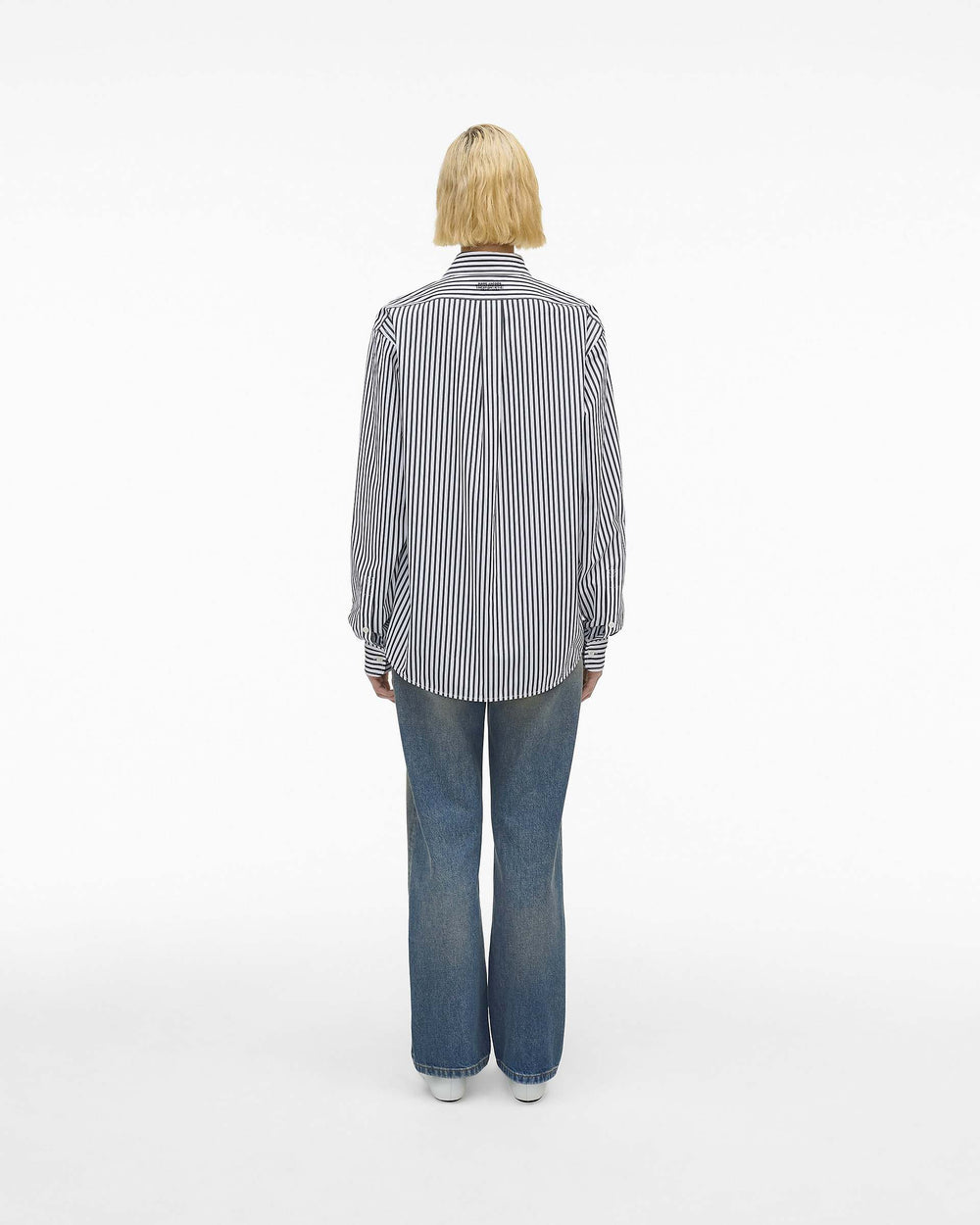 The Striped Shirt - Black/White | Marc Jacobs online