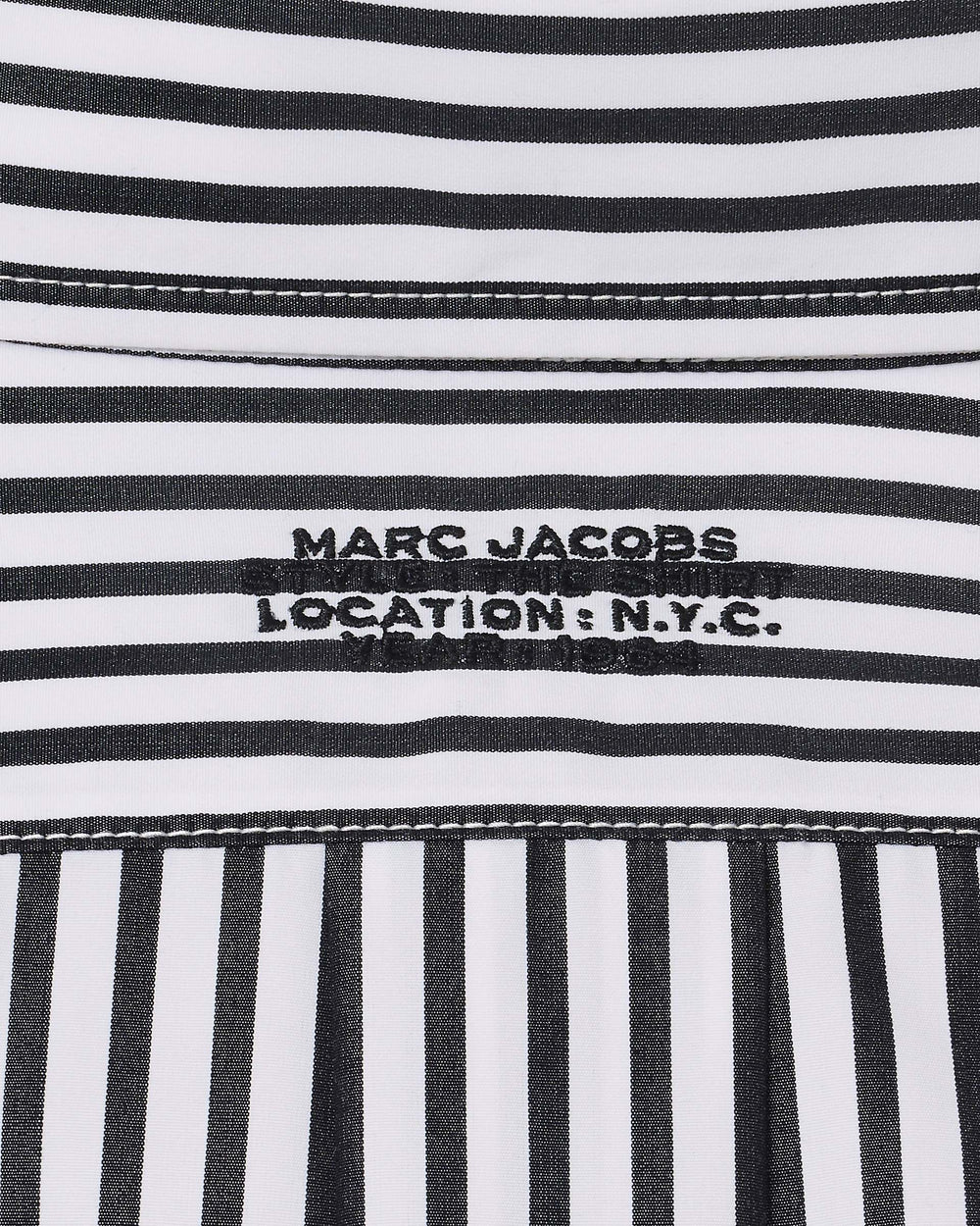 The Striped Shirt - Black/White | Marc Jacobs online