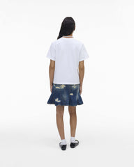 The Logo Baby Tee - White | Marc Jacobs online