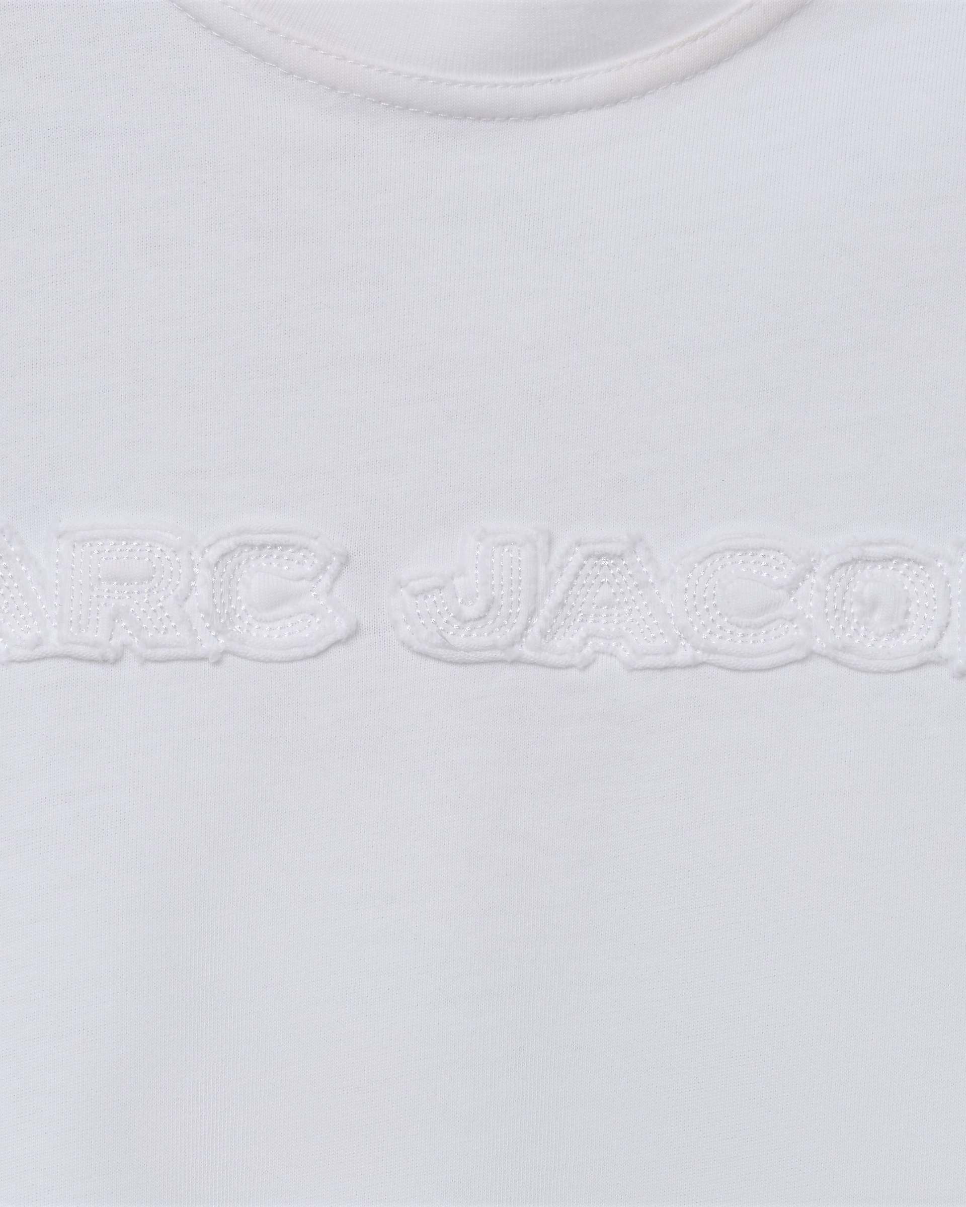 The Logo Baby Tee - White | Marc Jacobs online