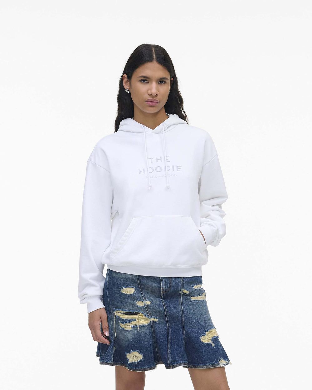 The Hoodie - White | Marc Jacobs for sale