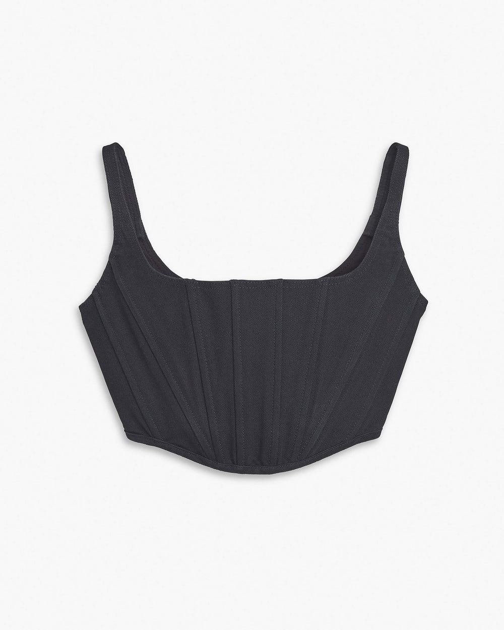 The Denim Bustier - Black | Marc Jacobs on sale