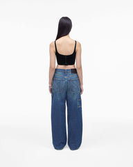 The Denim Bustier - Black | Marc Jacobs on sale
