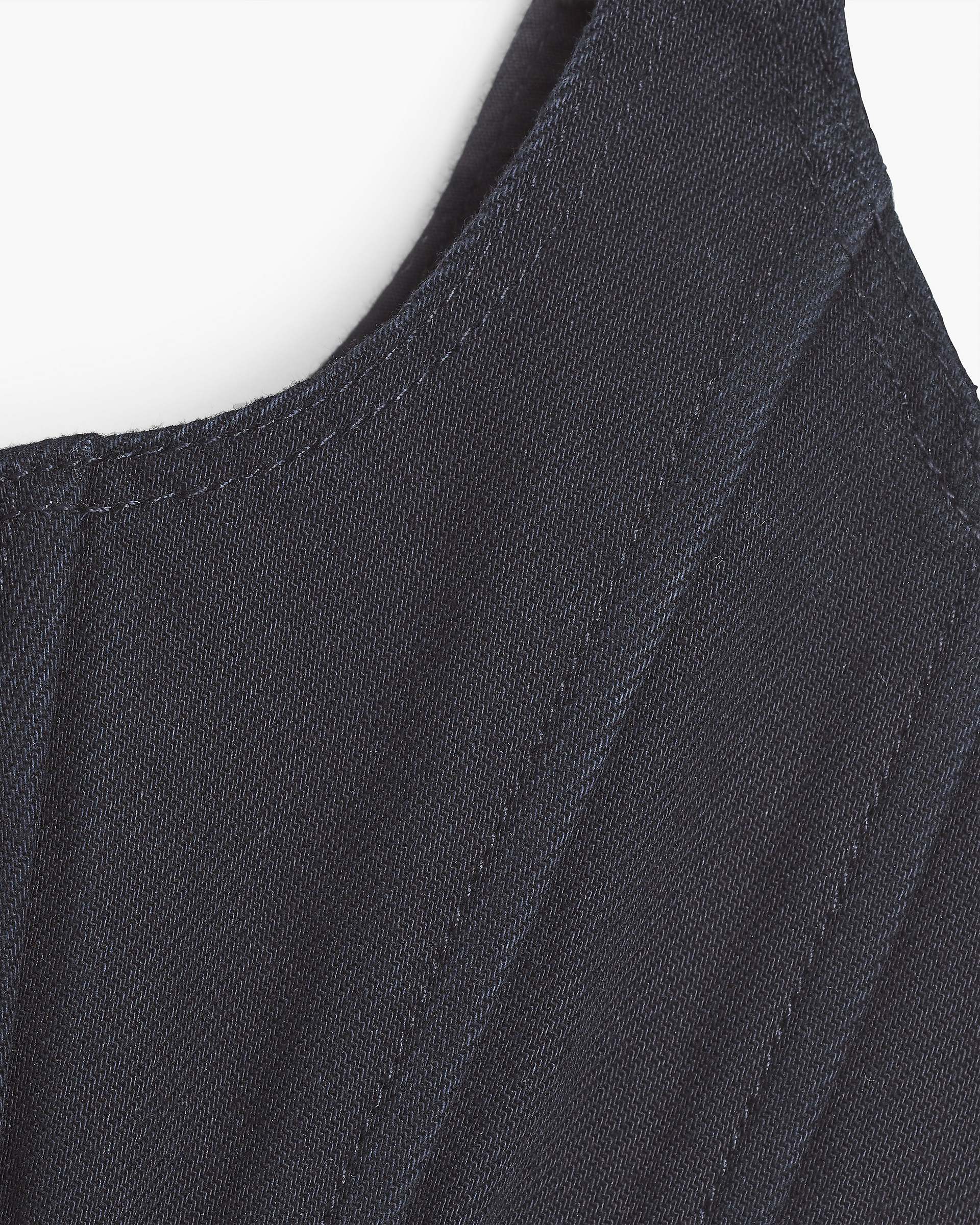 The Denim Bustier - Black | Marc Jacobs on sale