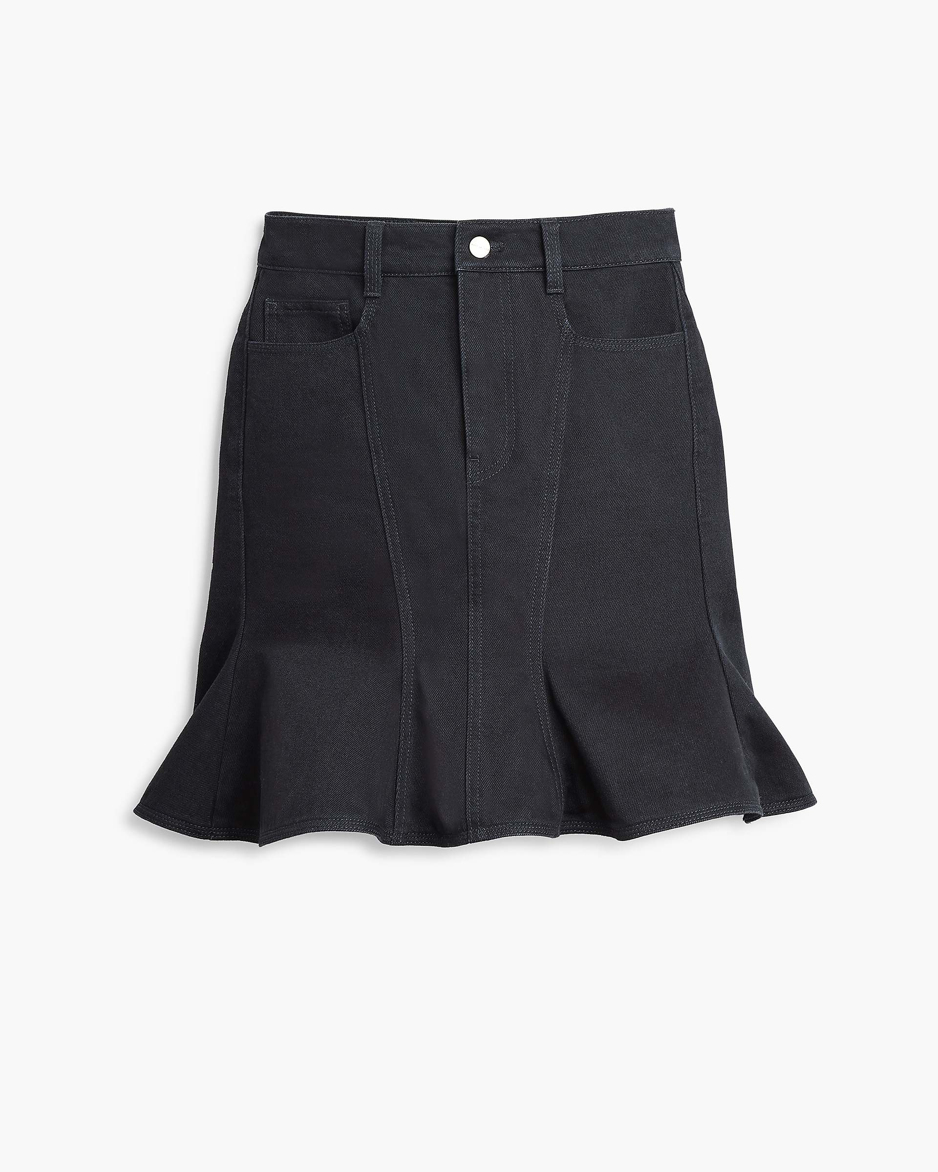 The Fluted Mini Skirt - Black | Marc Jacobs US