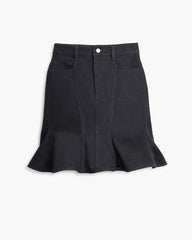 The Fluted Mini Skirt - Black | Marc Jacobs US