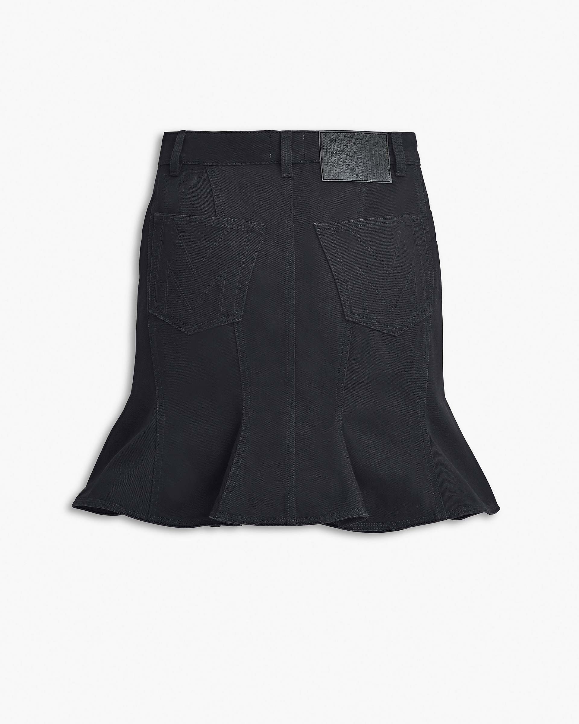 The Fluted Mini Skirt - Black | Marc Jacobs US
