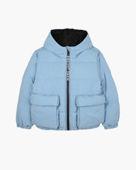 The Reversible Puffer Coat - Blue | Marc Jacobs online