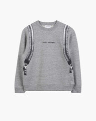 The Trompe Loeil Sweatshirt - Grey | Marc Jacobs discount