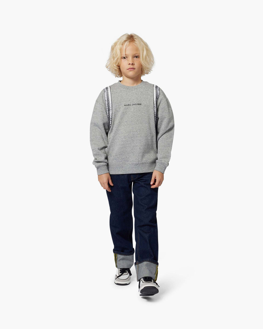 The Trompe Loeil Sweatshirt - Grey | Marc Jacobs discount