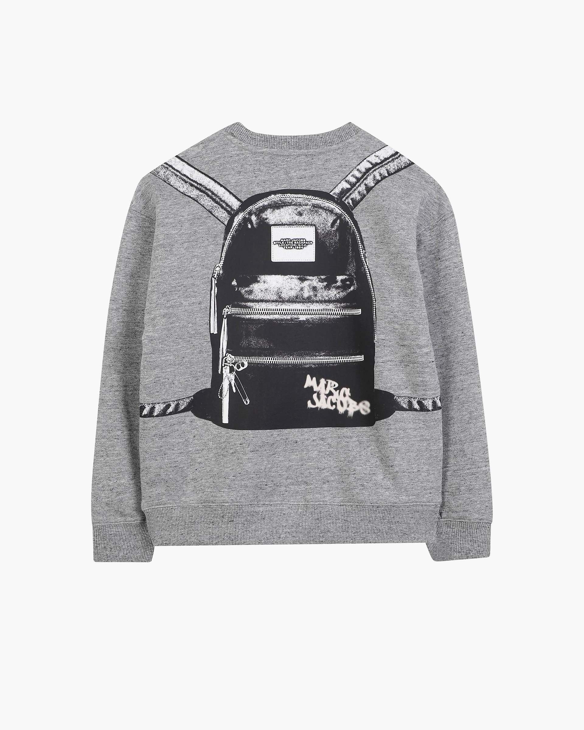 The Trompe Loeil Sweatshirt - Grey | Marc Jacobs discount