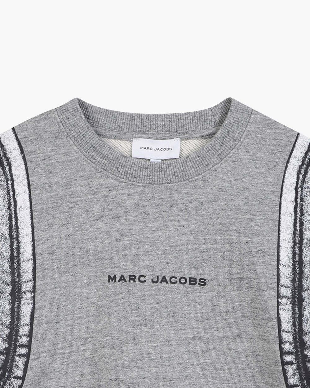 The Trompe Loeil Sweatshirt - Grey | Marc Jacobs discount