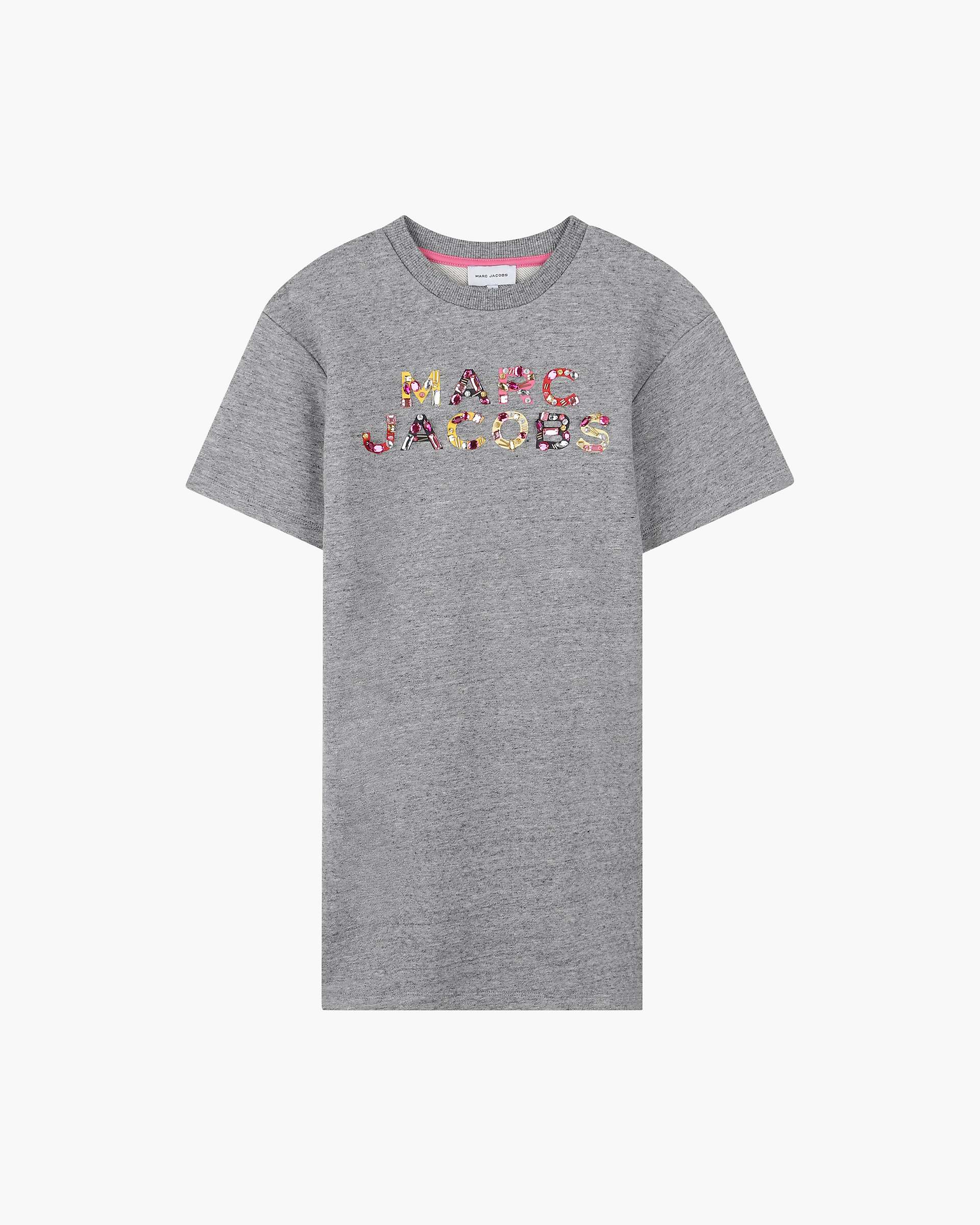 The Gem Logo Dress - Grey | Marc Jacobs online